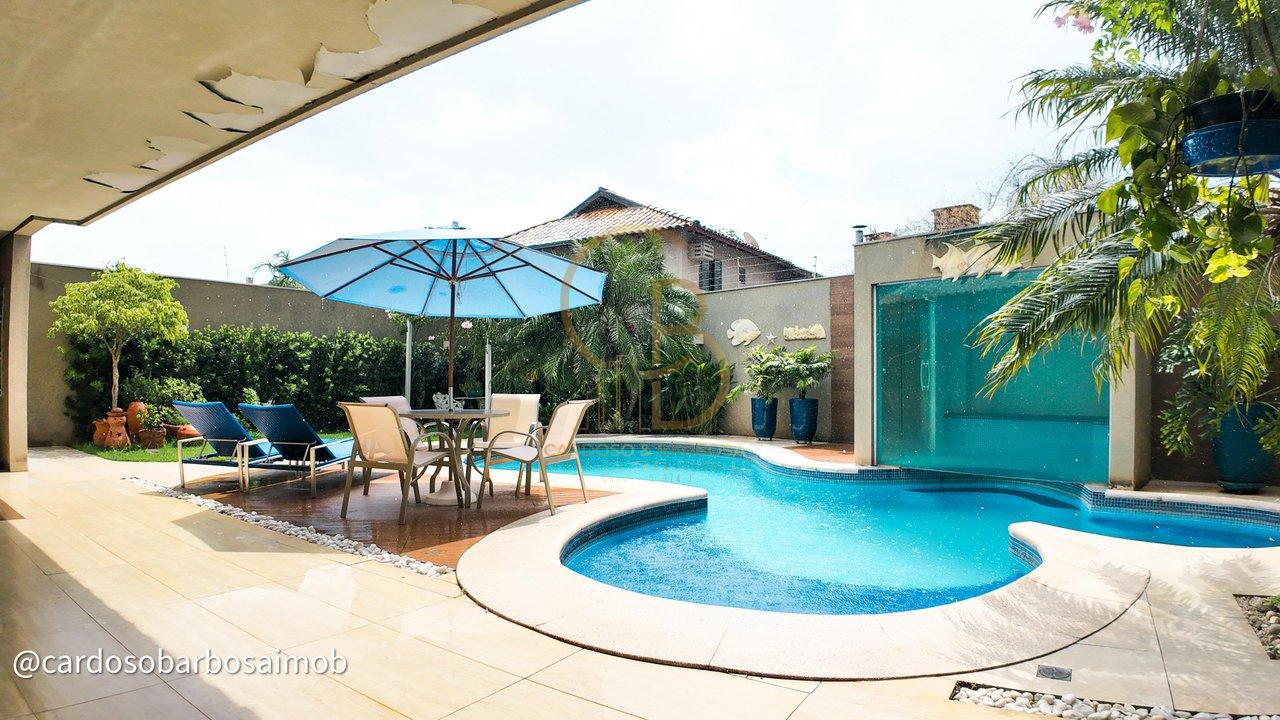 Sobrado de Alto Padrão com 4 Suítes, Piscina Aquecida e Gourmet – Carandá Bosque  Campo Grande - 