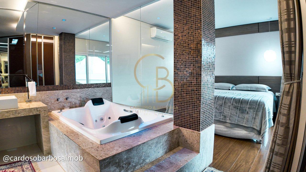 Sobrado de Alto Padrão com 4 Suítes, Piscina Aquecida e Gourmet – Carandá Bosque  Campo Grande - 