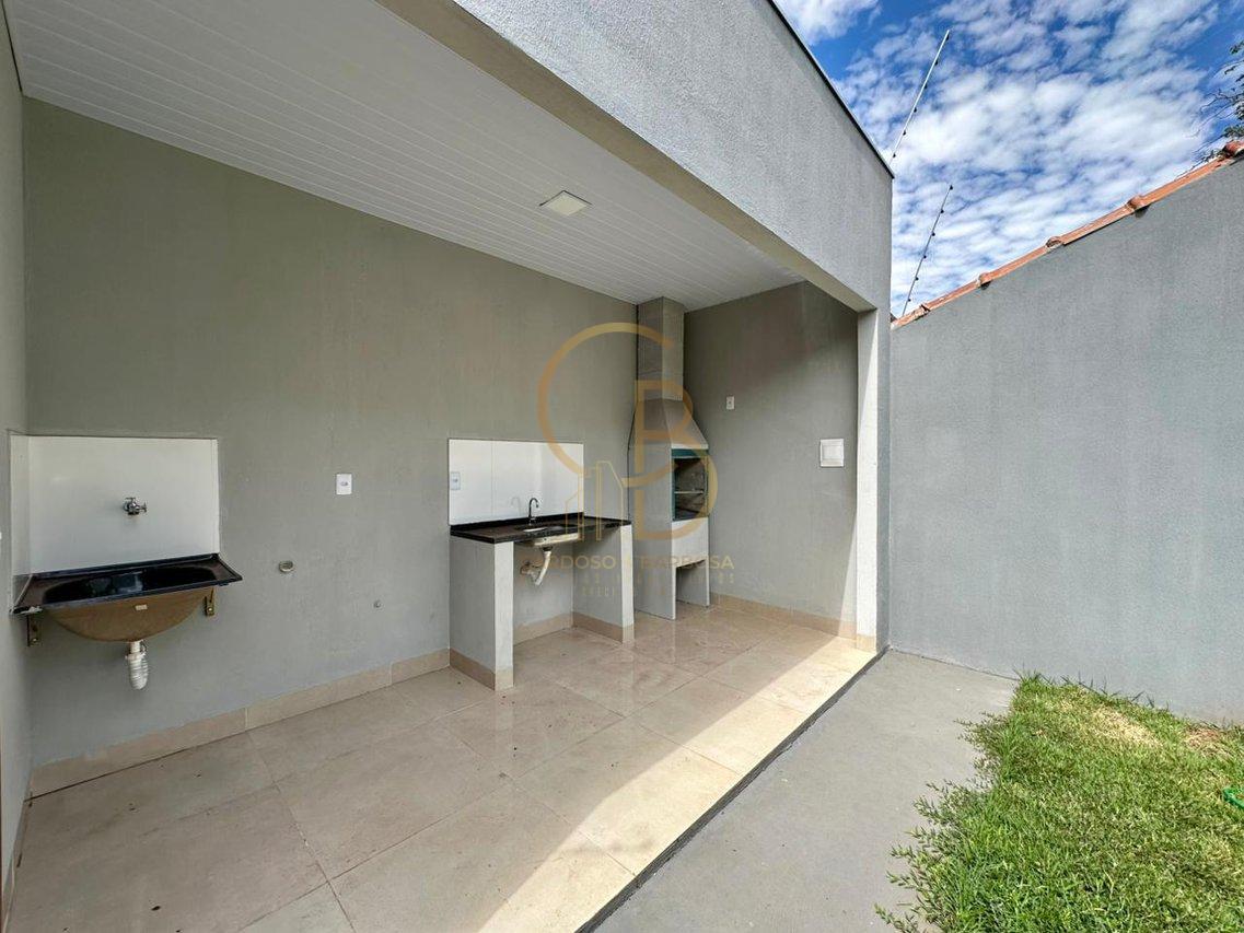 CASA ACONCHEGANTE COM 3 DORMIT&Oacute;RIOS E &Aacute;REA GOURMET &ndash; VILA OLINDA  Campo Grande - 