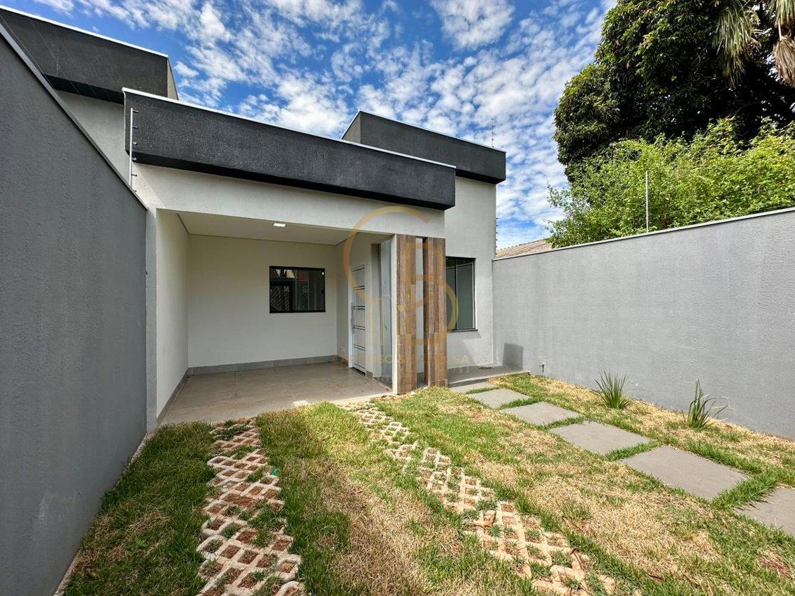 CASA ACONCHEGANTE COM 3 DORMIT&Oacute;RIOS E &Aacute;REA GOURMET &ndash; VILA OLINDA  Campo Grande - 