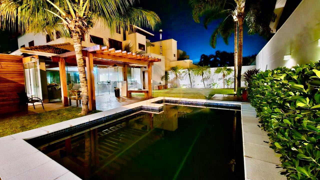 SOBRADO DE ESQUINA NO DAMHA III &ndash; PORTEIRA FECHADA COM VISTA PRIVILEGIADA PARA O LAGO!  Campo Grande - 