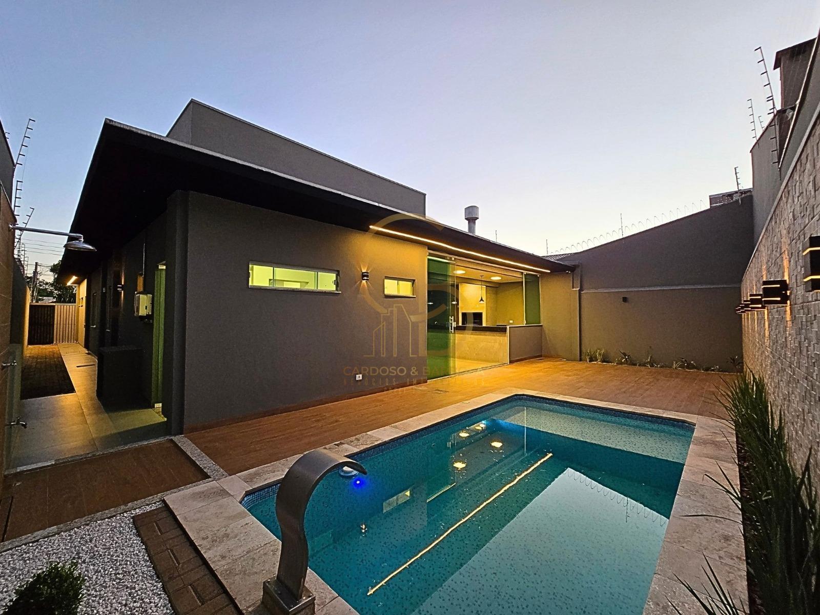 CASA DOS SONHOS NO VILAS BOAS | 3 SU&Iacute;TES + PISCINA AQUECIDA | RICA EM ARM&Aacute;RIOS  Campo Grande - 