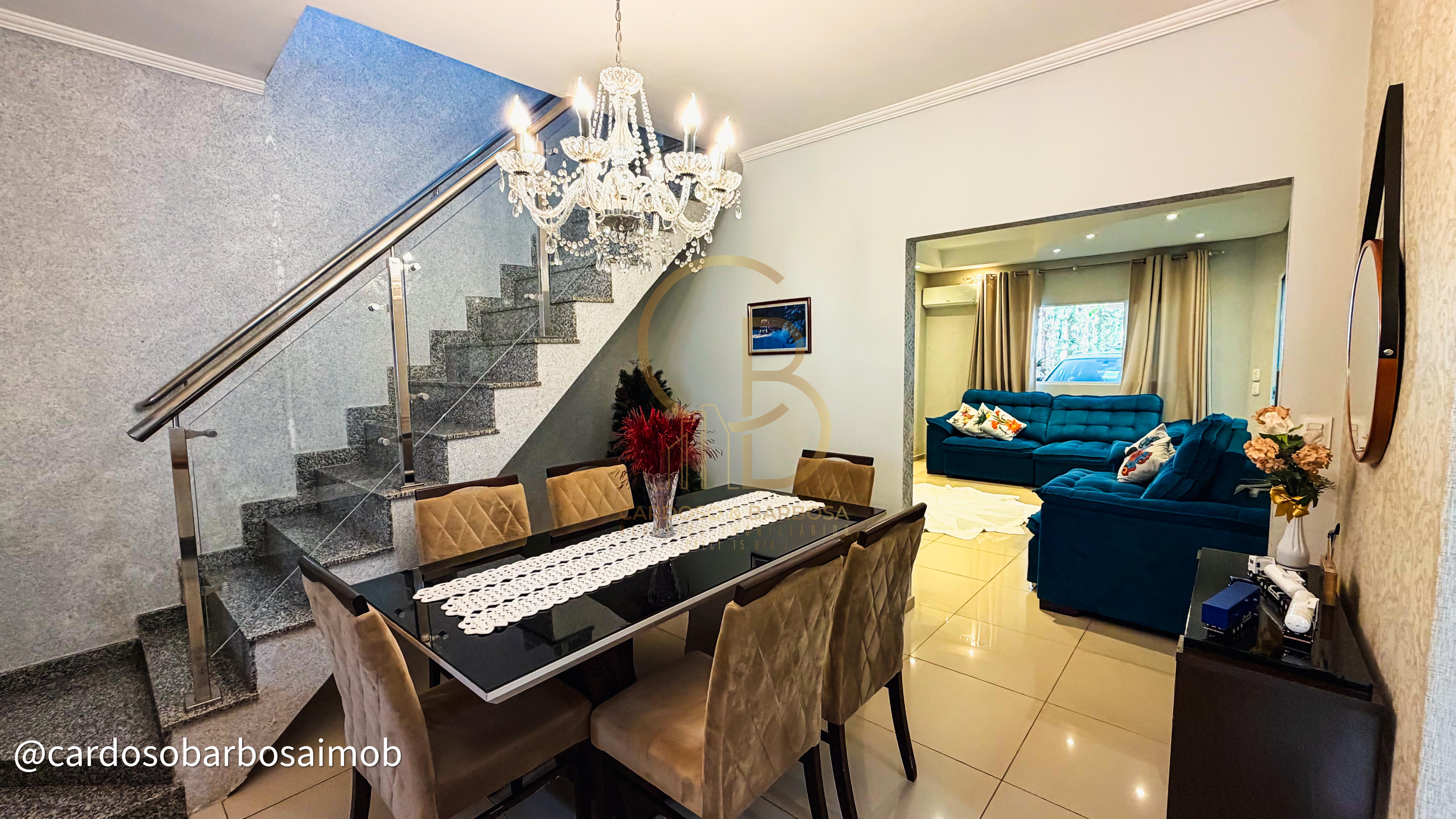 Excelente sobrado com 4 quartos, piscina e varanda gourmet &agrave; venda  Campo Grande - 