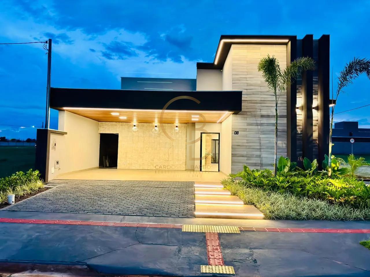 Linda casa de esquina no Condom&iacute;nio Reserva Santa In&ecirc;s Rua Zulmira Borba Campo Grande - 