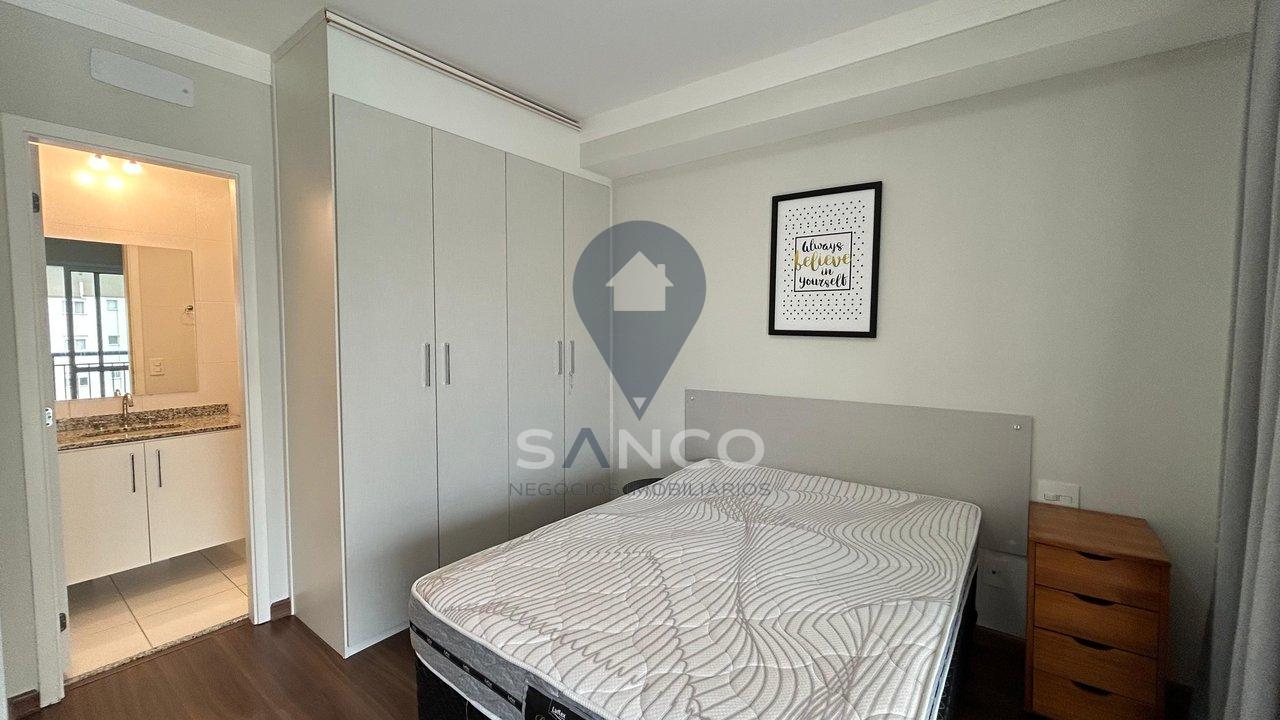 FLAT MOBILIADO PARA LOCAÇÃO, NO CONDOMÍNIO IN DESIGN RESIDENCE, NA CIDADE DE JUNDIAÍ Rua Vigário João José Rodrigues Jundiaí - 