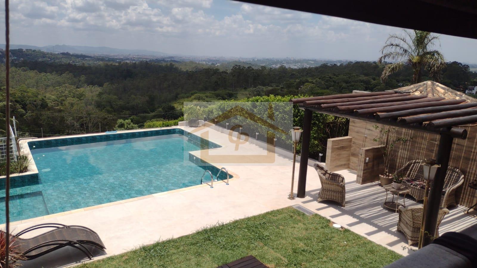 Vida no Campo!!! 4 quartos, 7 vagas Rua Vale dos Sol Cotia - 