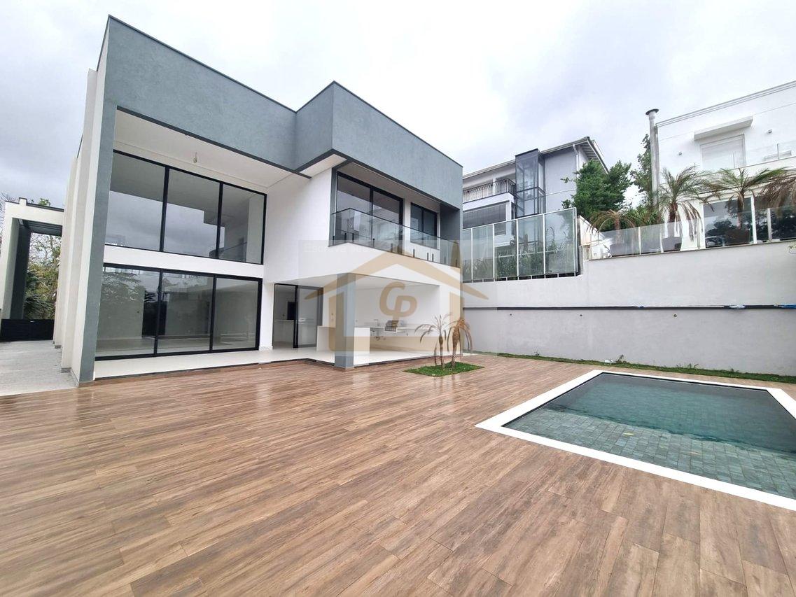 Casa inteligente, 5 su&iacute;tes, 3 vagas cobertas, Bosque privativo -Arquitetura Contempor&acirc;nea Estrada do Capuava Cotia - 