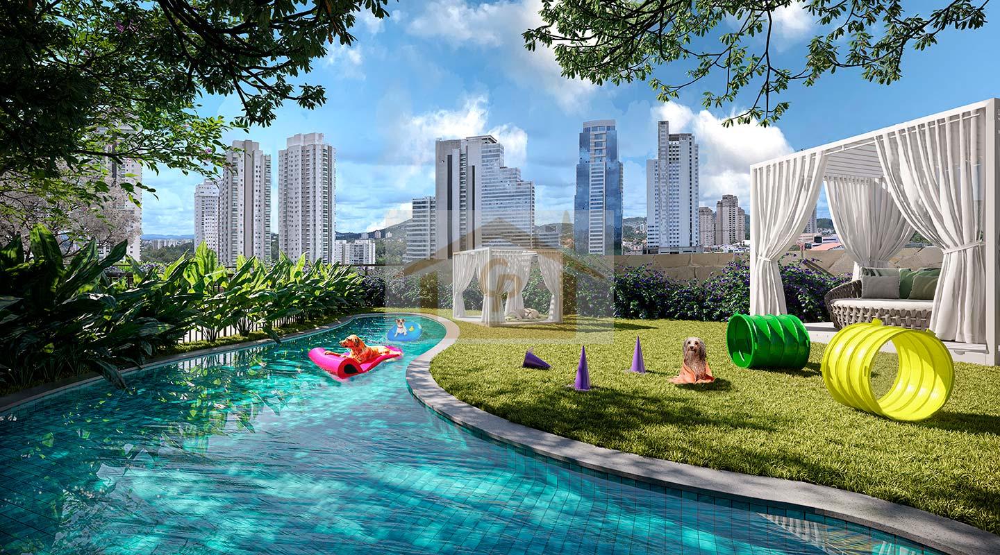 Oasis Home Resort Alphaville &mdash; 114,67 m&sup2; 3 su&iacute;tes, 2 vagas Alameda Washington Barueri - 