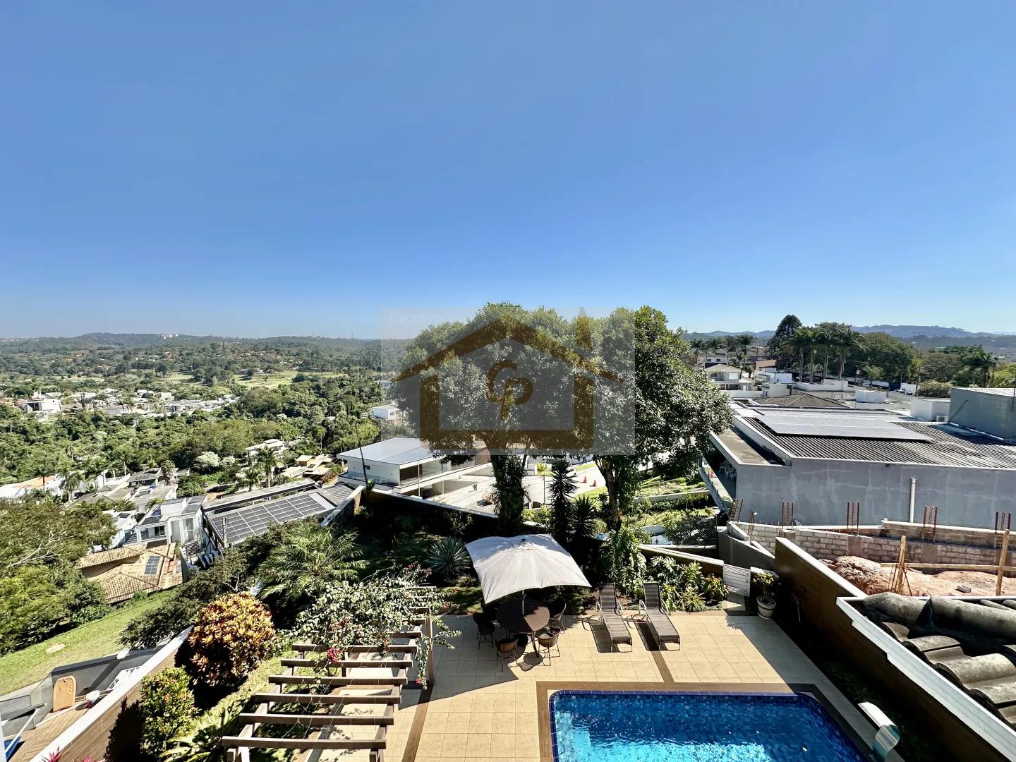 3 su&iacute;tes, moderna, piscina, gourmet, lareira, escrit&oacute;rio e uma vista encantadora!  Carapicuíba - 