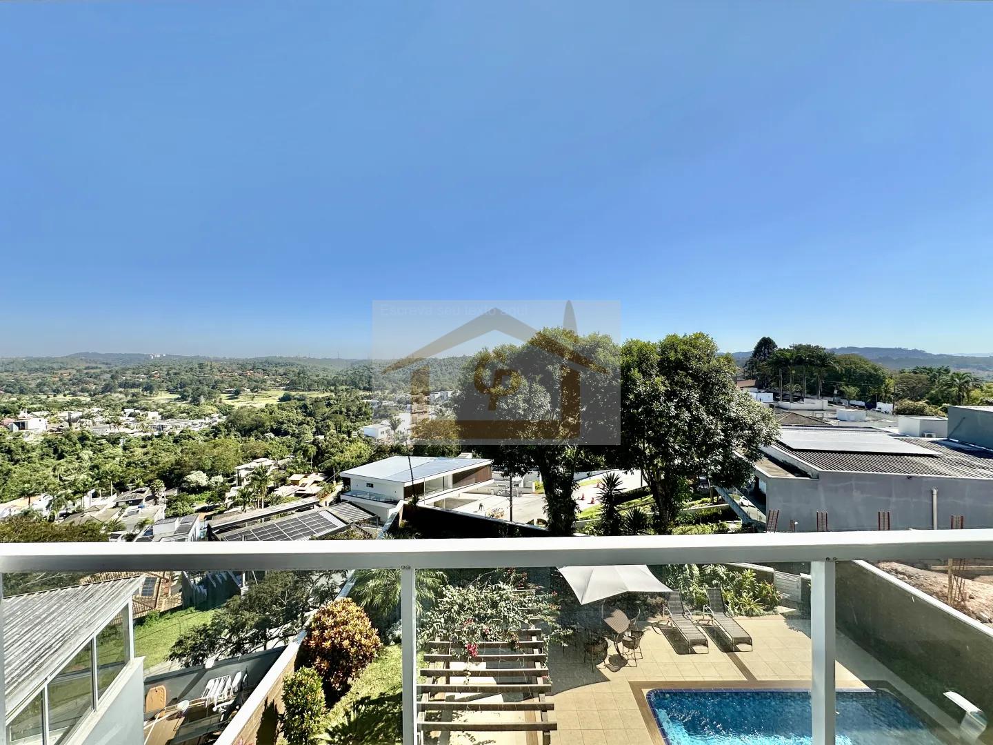 3 su&iacute;tes, moderna, piscina, gourmet, lareira, escrit&oacute;rio e uma vista encantadora!  Carapicuíba - 