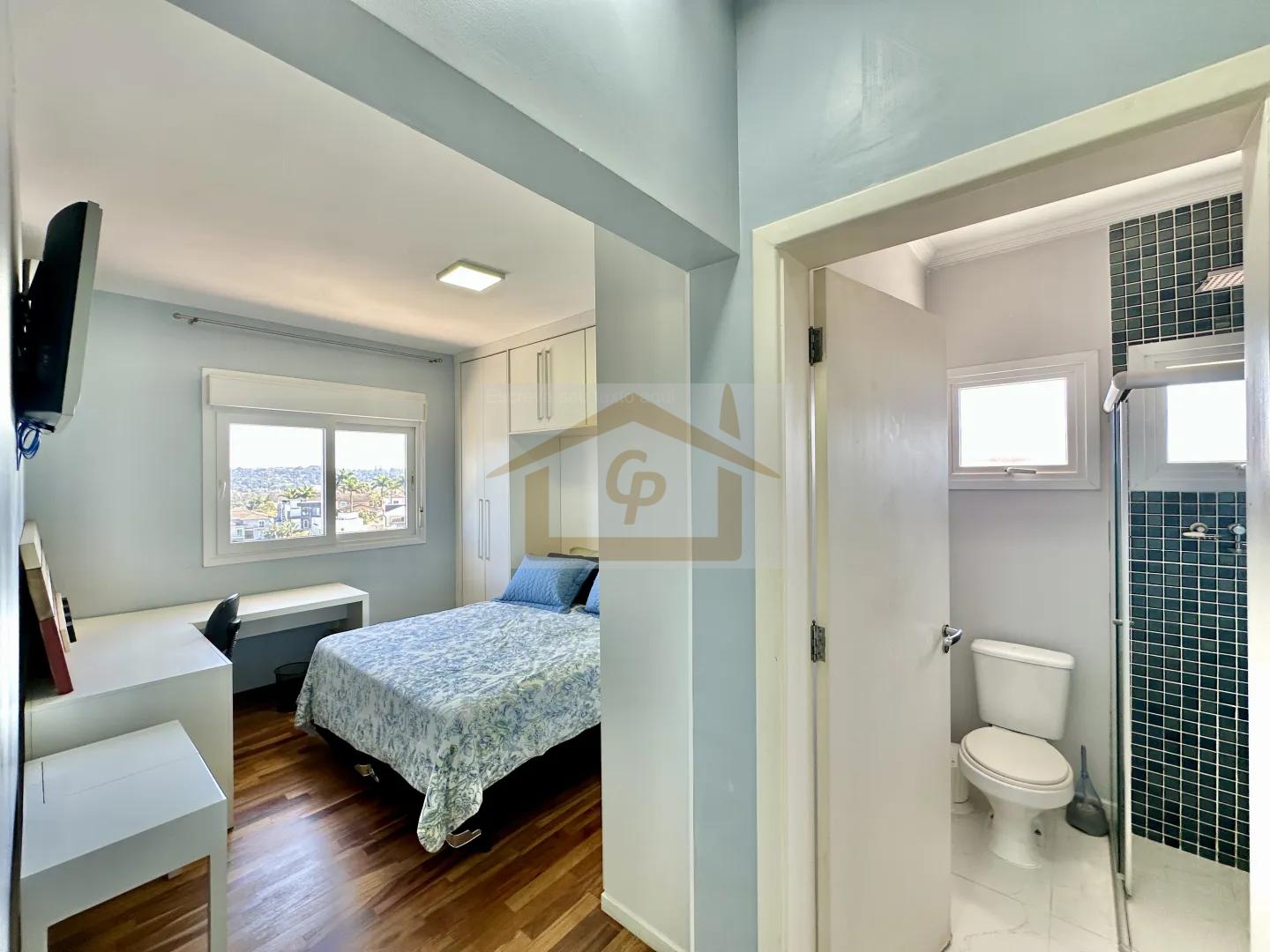 3 su&iacute;tes, moderna, piscina, gourmet, lareira, escrit&oacute;rio e uma vista encantadora!  Carapicuíba - 