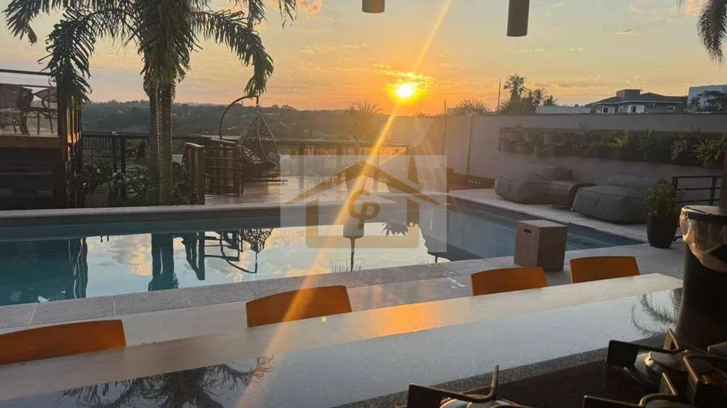 Golf Village | Moderna, 3 su&iacute;tes, vista espetacular, gourmet, piscina e lareira  Carapicuíba - 