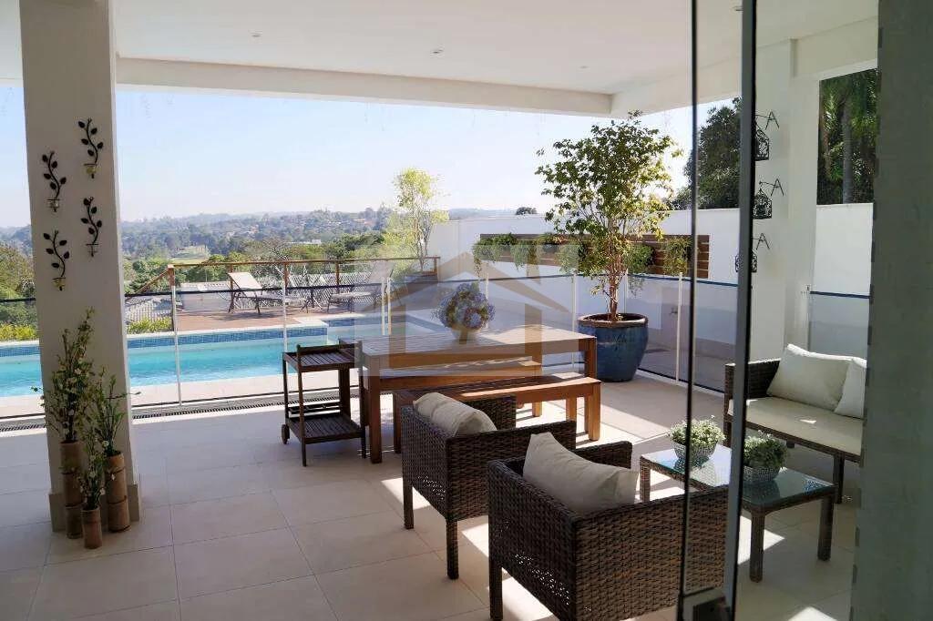 Golf Village | Moderna, 3 su&iacute;tes, vista espetacular, gourmet, piscina e lareira  Carapicuíba - 