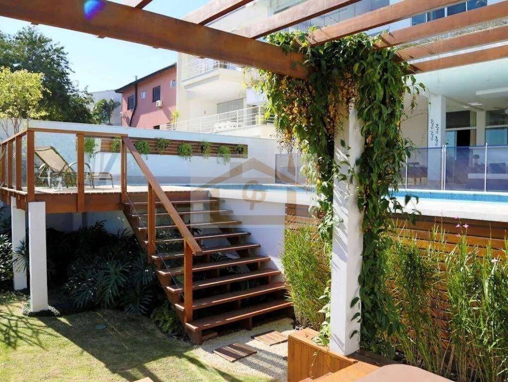 Golf Village | Moderna, 3 su&iacute;tes, vista espetacular, gourmet, piscina e lareira  Carapicuíba - 