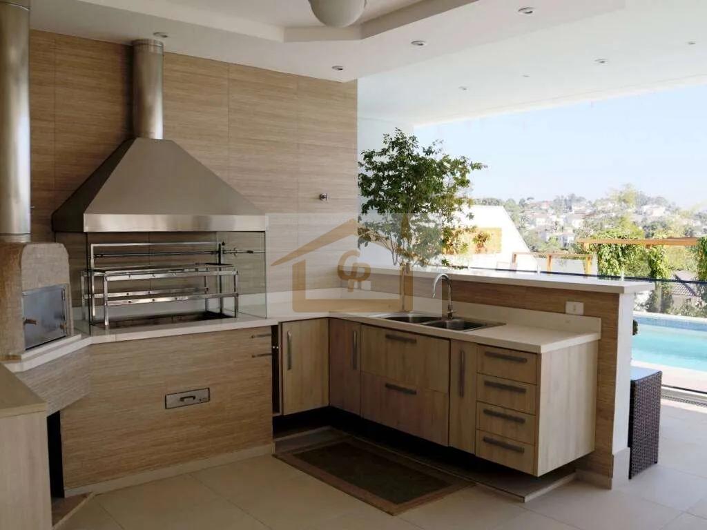 Golf Village | Moderna, 3 su&iacute;tes, vista espetacular, gourmet, piscina e lareira  Carapicuíba - 