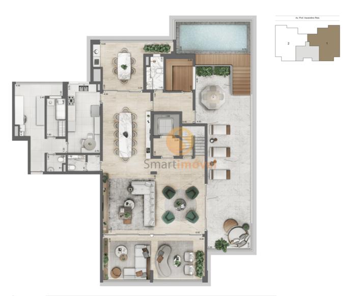 483m²- Duplex Inferior