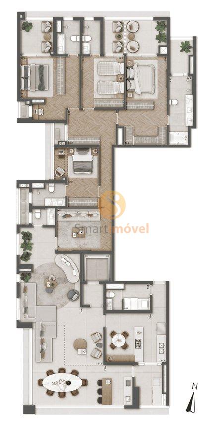 272m² | 4 suítes