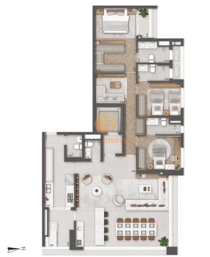 157m² | 3 suítes
