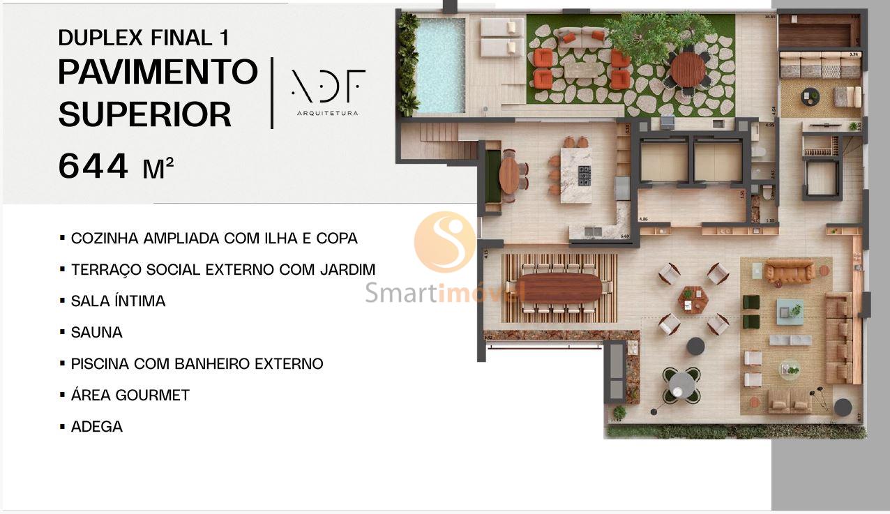 Duplex 644m² - Superior