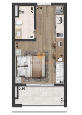 27m² - Studio