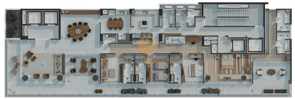 Planta 480m²