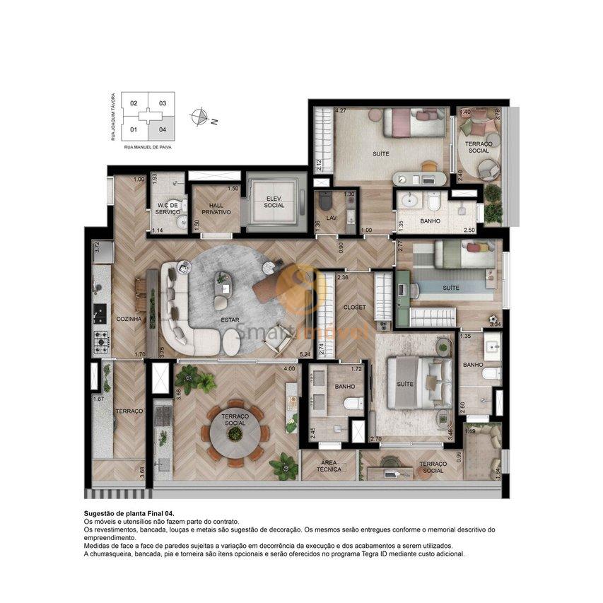 PLANTA-141m-03-SUITES-COZINHA-AMERICANA