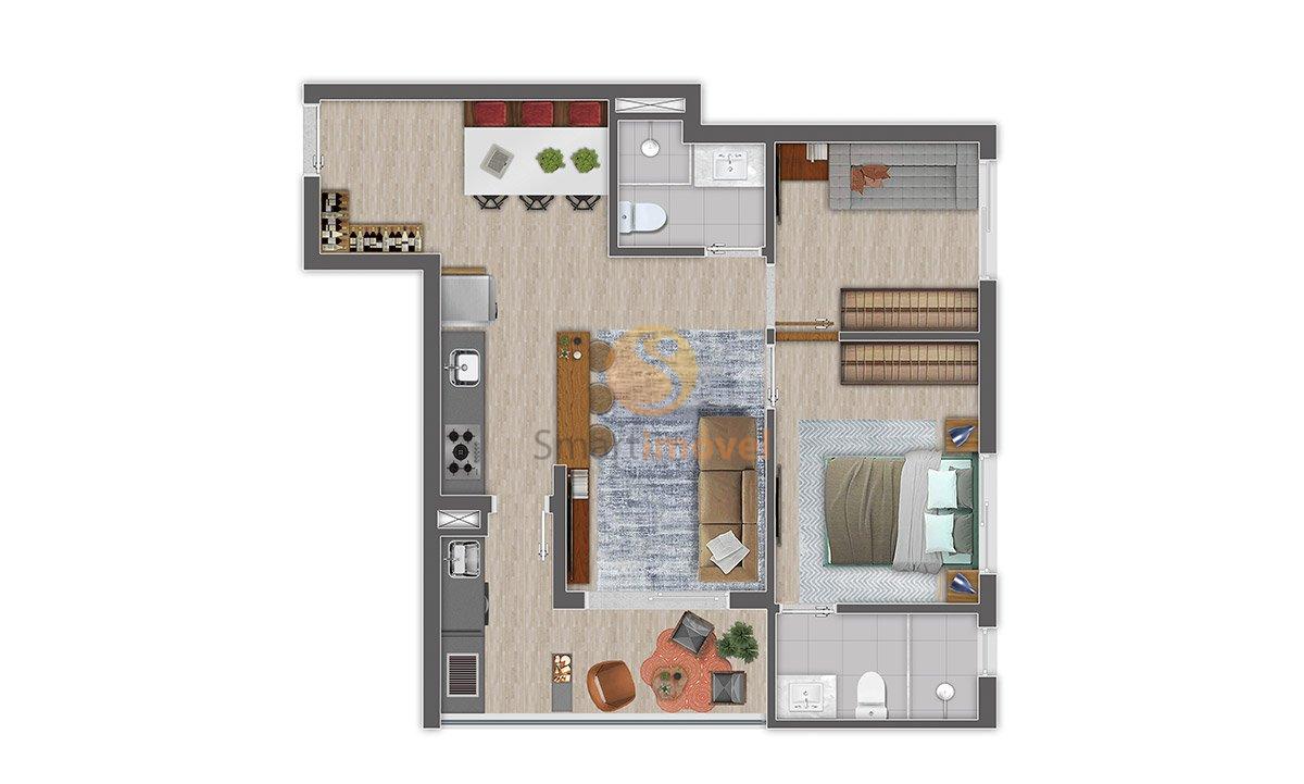 57m²