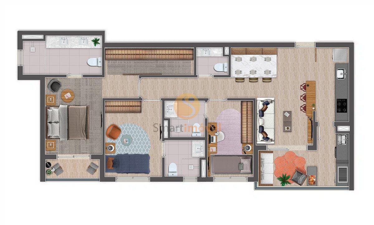 87m²