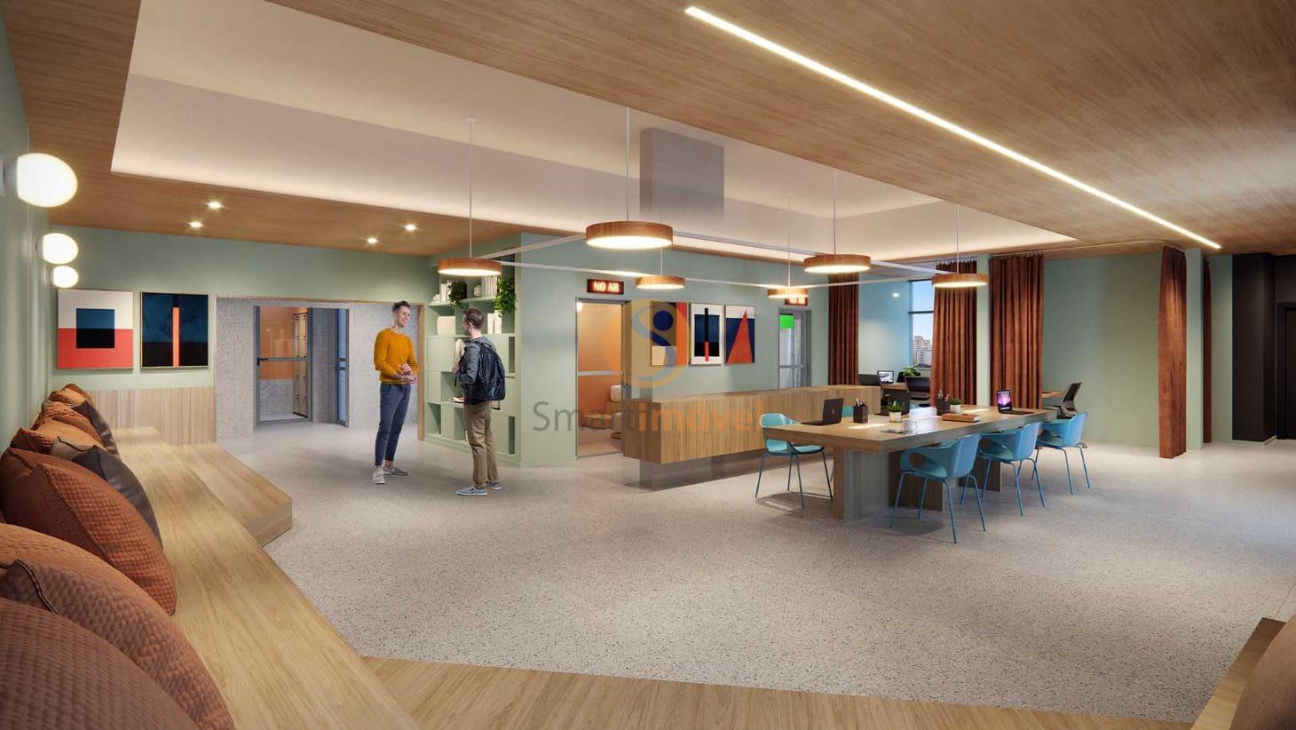 Apartamento studio com 42m&sup2;, 1 su&iacute;te e 1 vaga  São Paulo - 