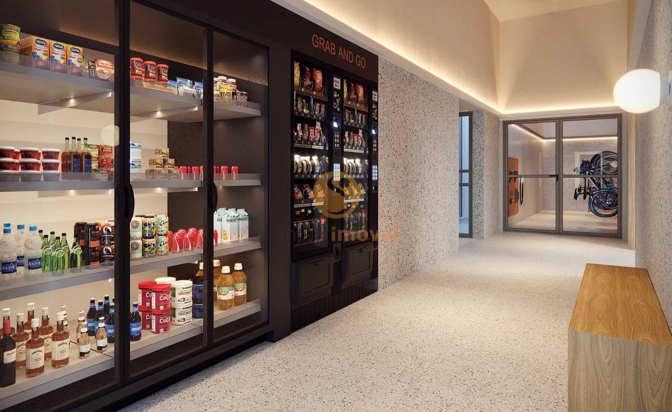 Apartamento studio com 42m&sup2;, 1 su&iacute;te e 1 vaga  São Paulo - 