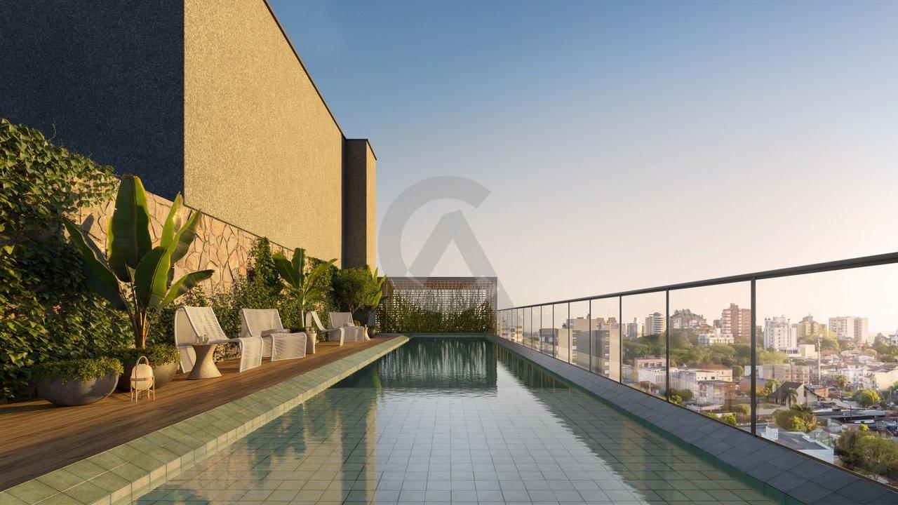 Apartamento à venda com 2 (dois) dormitorios com suíte, 56,00m² 1 vaga - Canoas - 