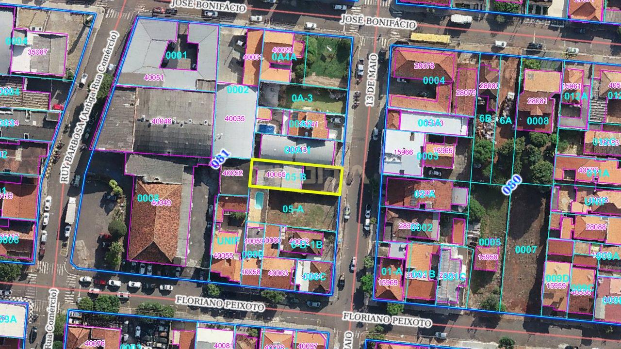 Lote/Terreno no Centro / Santo Antônio da Platina-PR Rua Treze de Maio Santo Antonio da Platina - 