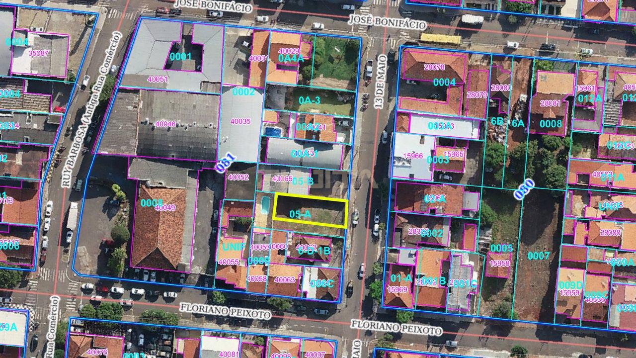 Lote/Terreno no Centro / Santo Antônio da Platina-PR Rua Treze de Maio Santo Antonio da Platina - 