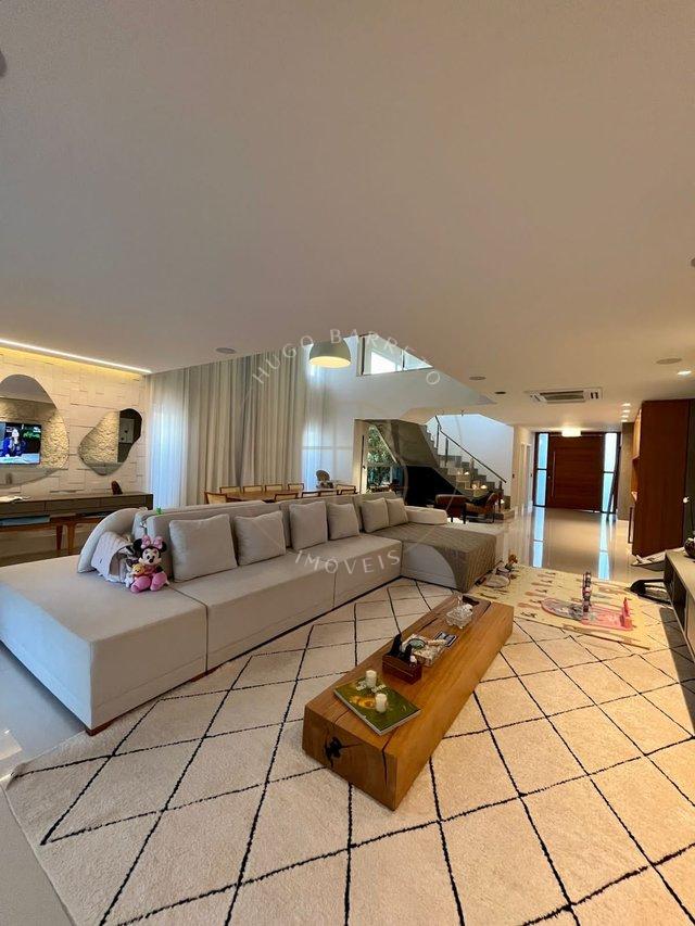 Casa Duplex com 4 Suítes no condomínio Alphaville na Barra da Tijuca Rua Jorge Curi Rio de Janeiro - 