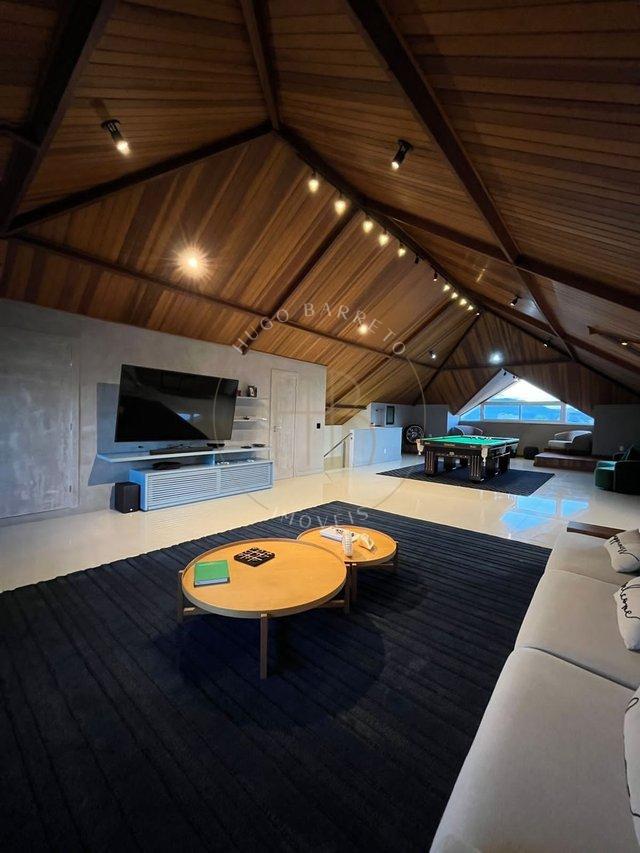 Casa Duplex com 4 Suítes no condomínio Alphaville na Barra da Tijuca Rua Jorge Curi Rio de Janeiro - 