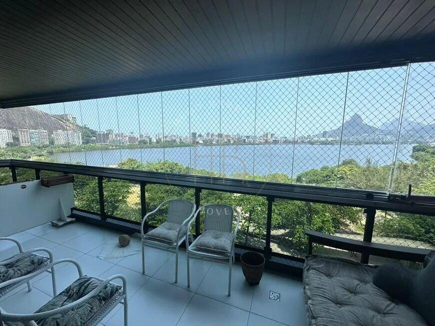 Apartamento Com 4 Quartos Sendo 3 Suítes 3 Banheiros e Com 2 Vagas - Lagoa Rio de Janeiro Avenida Epitácio Pessoa - Lagoa Rio de Janeiro - 
