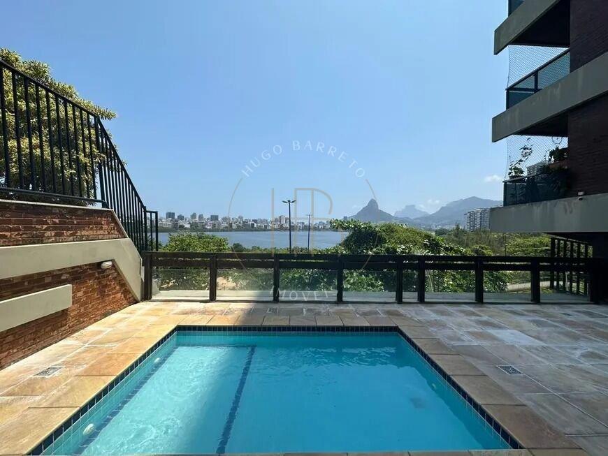 Apartamento Com 4 Quartos Sendo 3 Suítes 3 Banheiros e Com 2 Vagas - Lagoa Rio de Janeiro Avenida Epitácio Pessoa - Lagoa Rio de Janeiro - 