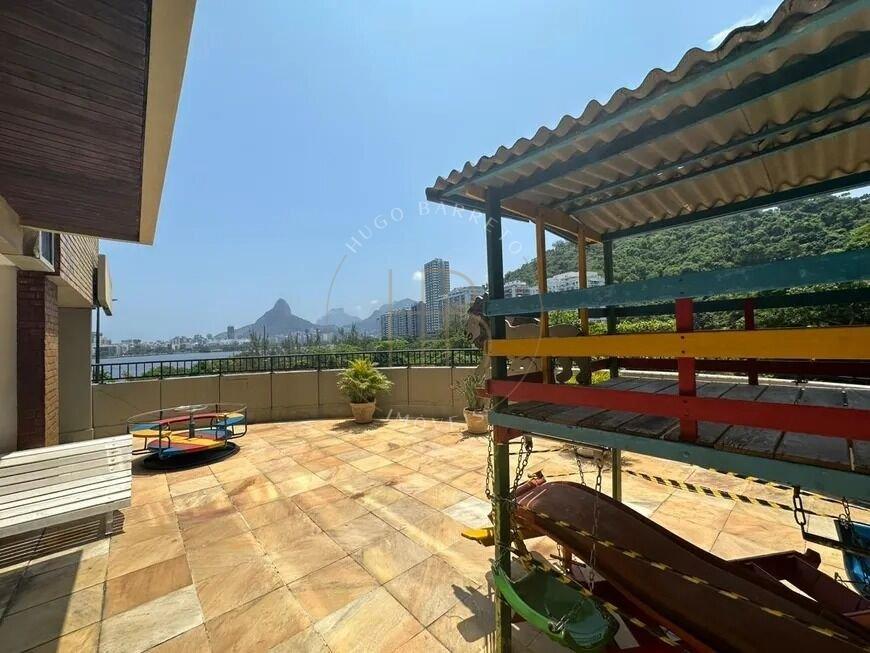 Apartamento Com 4 Quartos Sendo 3 Suítes 3 Banheiros e Com 2 Vagas - Lagoa Rio de Janeiro Avenida Epitácio Pessoa - Lagoa Rio de Janeiro - 