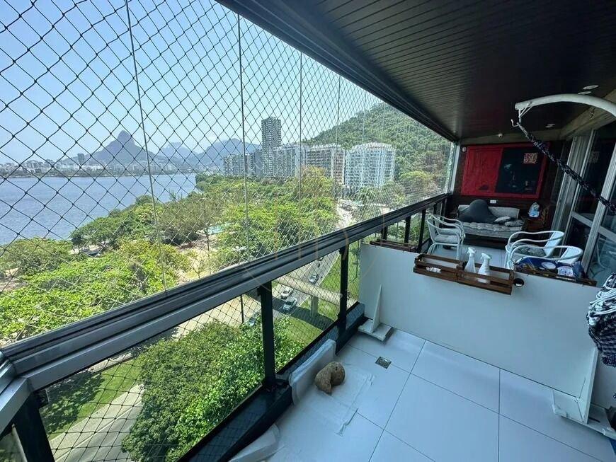 Apartamento Com 4 Quartos Sendo 3 Suítes 3 Banheiros e Com 2 Vagas - Lagoa Rio de Janeiro Avenida Epitácio Pessoa - Lagoa Rio de Janeiro - 