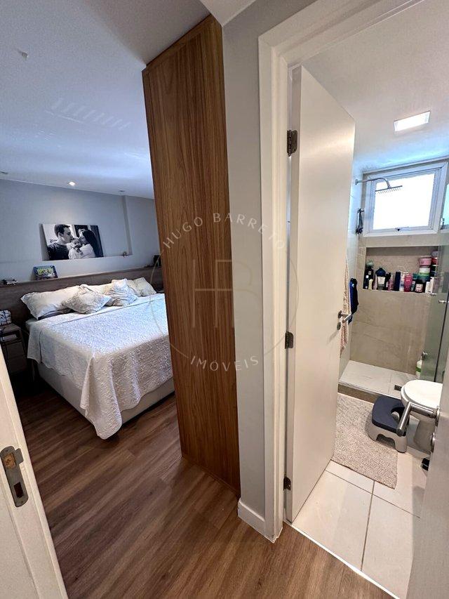 Apartamento Com 3 Quartos Sendo 1 Suíte 3 Banheiros e Com 2 Vagas - Botafogo-RJ Rua Mena Barreto - Botafogo.  Rio de Janeiro - 
