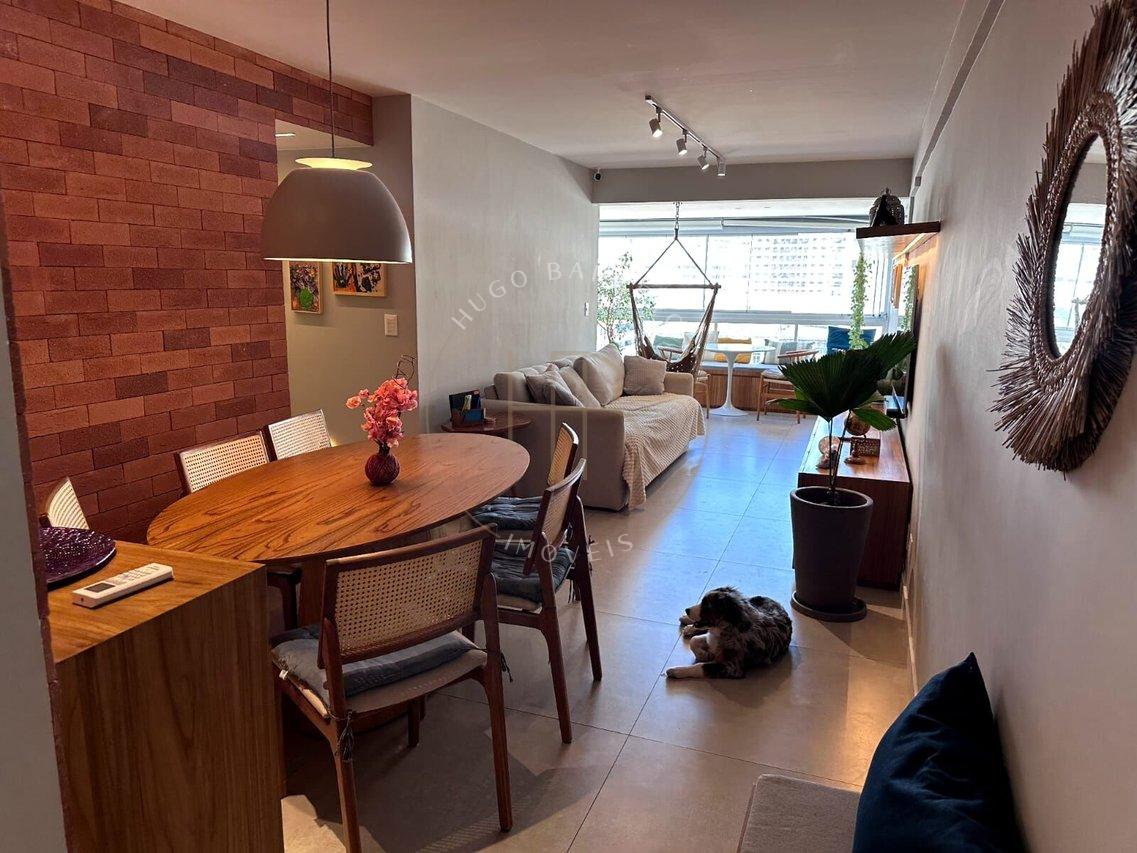 Apartamento Com 3 Quartos Sendo 1 Suíte 3 Banheiros e Com 2 Vagas - Botafogo-RJ Rua Mena Barreto - Botafogo.  Rio de Janeiro - 
