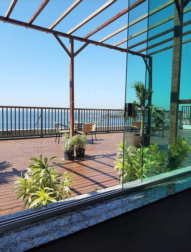 Apartamento Com 3 Quartos Sendo 1 Suíte Com 2 Banheiros e Vista Deslumbrante Frontal Mar Avenida Atlântica Rio de Janeiro - 