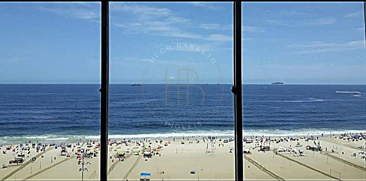 Apartamento Com 3 Quartos Sendo 1 Suíte Com 2 Banheiros e Vista Deslumbrante Frontal Mar Avenida Atlântica Rio de Janeiro - 
