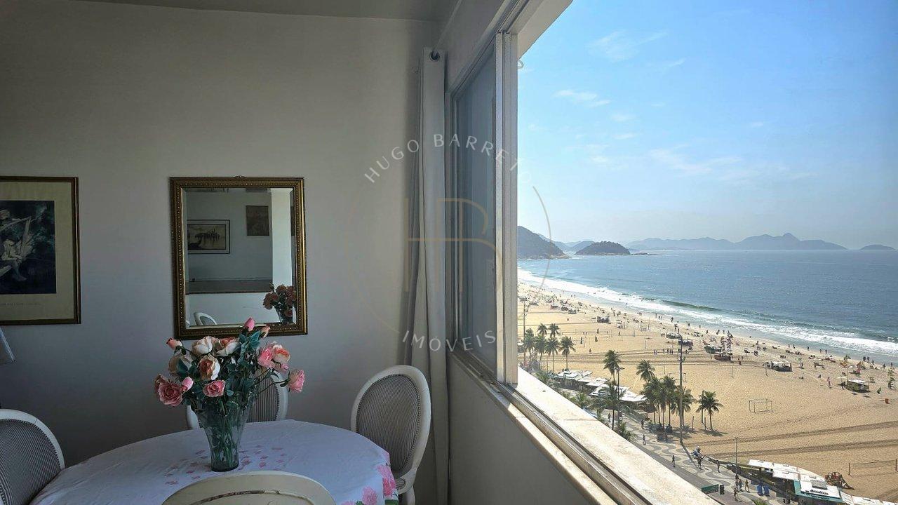 Apartamento Com 3 Quartos Sendo 1 Suíte Com 2 Banheiros e Vista Deslumbrante Frontal Mar Avenida Atlântica Rio de Janeiro - 