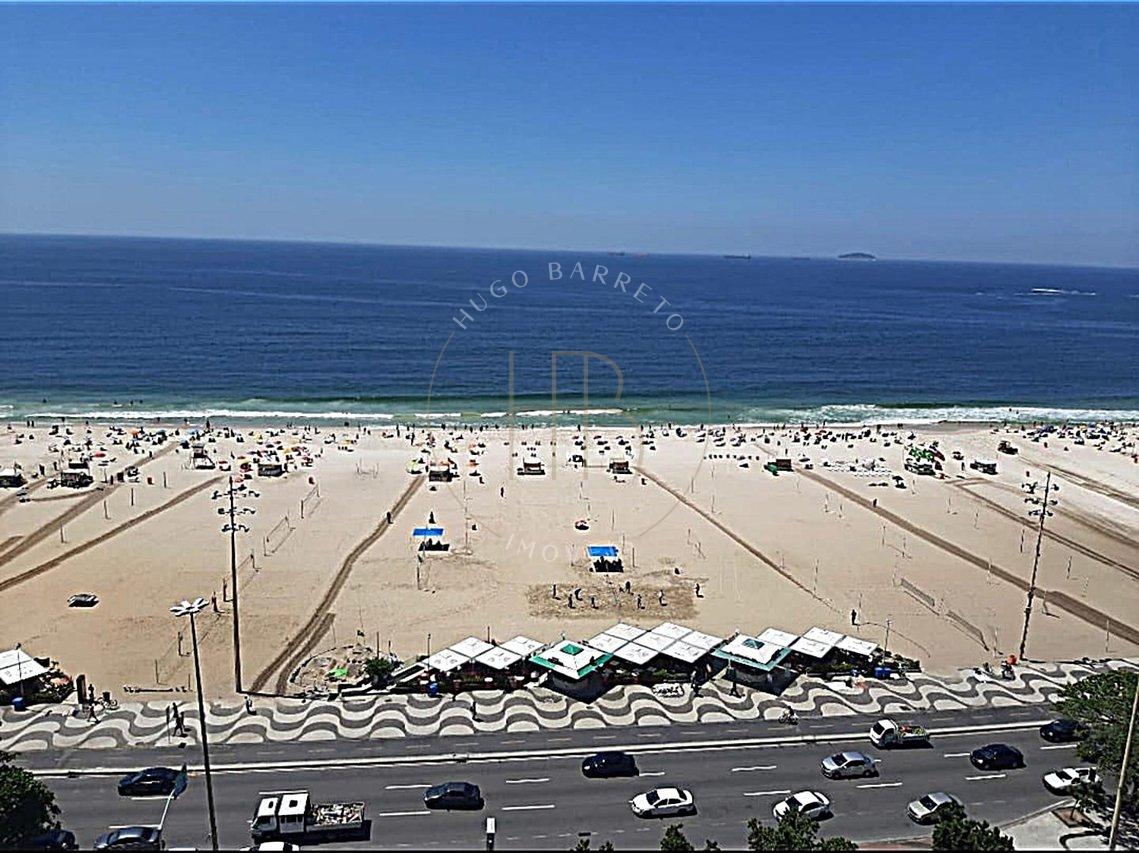 Apartamento Com 3 Quartos Sendo 1 Suíte Com 2 Banheiros e Vista Deslumbrante Frontal Mar Avenida Atlântica Rio de Janeiro - 