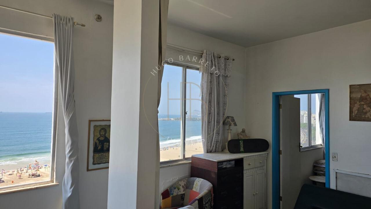 Apartamento 3 quartos Frente Mar na Praia de Copacabana Avenida Atlântica Rio de Janeiro - 