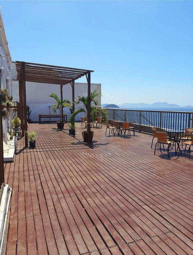Apartamento 3 quartos Frente Mar na Praia de Copacabana Avenida Atlântica Rio de Janeiro - 