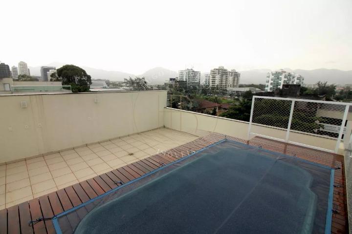 Apartamento Mobiliado Com 3 Quartos Sendo 1 Suíte 3 Banheiros e Com 1 Vaga Coberta Rua Ministro Aliomar Baleeiro   Rio de Janeiro - 
