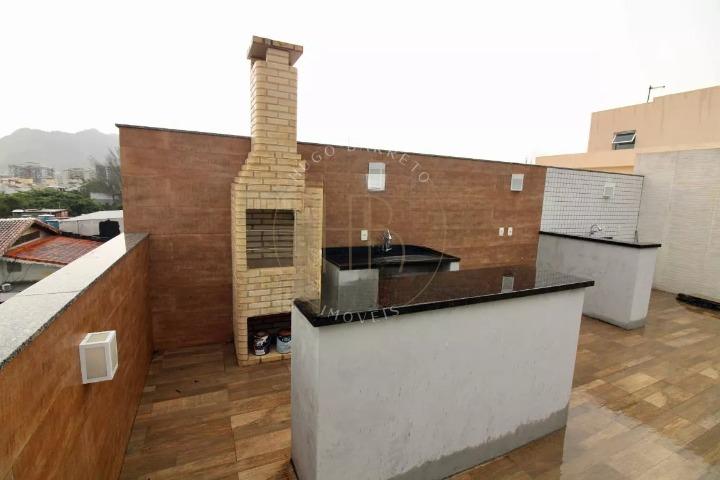 Apartamento Mobiliado Com 3 Quartos Sendo 1 Suíte 3 Banheiros e Com 1 Vaga Coberta Rua Ministro Aliomar Baleeiro   Rio de Janeiro - 