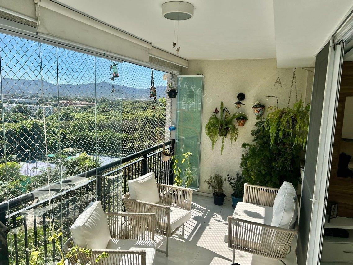 Apartamento Com 4 Quartos Sendo 3 Suítes Com 3 Banheiros e Com 3 Vagas - C.Jardim Majestic Av. Vice Pres. José Alencar, 1455 - Barra Olímpica Rio de Janeiro - 